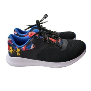 Under Armour Womens 9 Charged Aurora 2 Training Shoes Athletic Blue Sneakers Gym